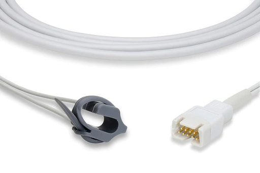 [S303-490] Cables and Sensors SpO2 9 Pin Sensor, w/ Short 3ft Cable, Neonate Soft, Masimo