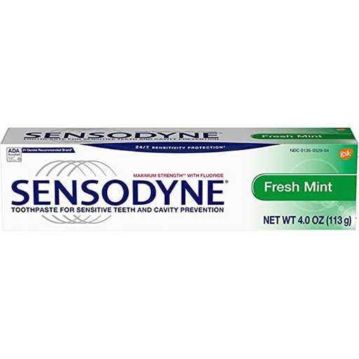 [08115H] GlaxoSmithKline Consumer Healthcare Sensodyne® Fresh Mint Toothpaste, 4 oz. Tube