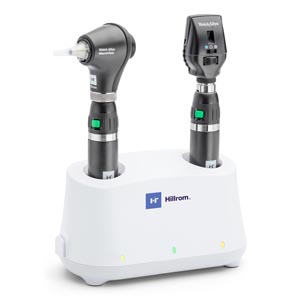 [71-SM2LDX] Hillrom Universal Desk, Ophthalmoscope & Macroview Otoscope, 117 LED, Lithium-Ion