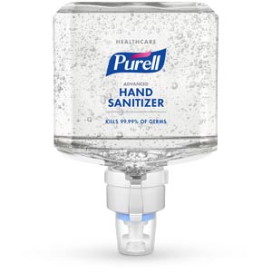 [7763-02] GOJO Industries, Inc. Healthcare Advanced Hand Sanitizer Gel, 1200 ml, Clear, 2/cs