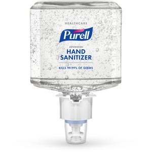 [5063-02] GOJO Industries, Inc. Healthcare Advanced Hand Sanitizer Gel, 1200 ml, Clear, 2/cs