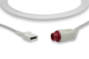 [IC-HP-UT0] Cables and Sensors IBP Adapter Cable Utah Connector, Philips Compatible w/ OEM: 650-206