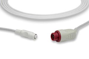 [IC-HP-BB0] Cables and Sensors IBP Adapter Cable B, Braun Connector, Philips Compatible w/ OEM: M1634A