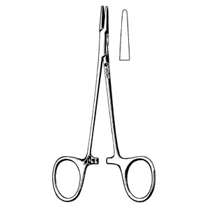 [20-1350] Sklar Instruments Webster Needle Holder, Smooth, 5.25"