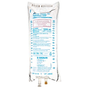[L8500] B Braun Medical, Inc. 1000mL Sterile Water, EXCEL® (60 cs/plt)