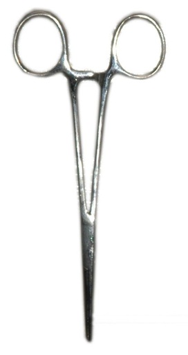 [17-050-002] First Aid Only Stainless Steel Hemostat Kelly Forcep