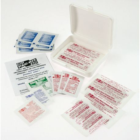 [7101] First Aid Only Pocket Personal First Aid Kit with Plastic Case