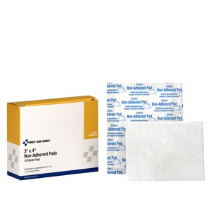 [3-605] First Aid Only/Acme United Corporation Non-Adherent Pads, 3"x4"
