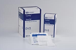 [6309] Cardinal Health Gauze Pad, 4" x 4", 12-Ply, Sterile 1s, 12 bx/cs