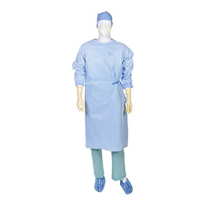 [39015] Cardinal Health Gown, Surgical, Impervious, Raglan Sleeves, Large