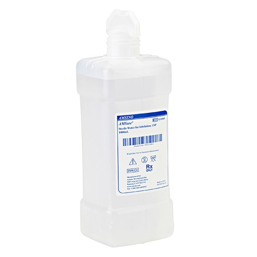 [AS1065] Amsino International, Inc. Sterile Water for Inhalation, USP, 1000ml