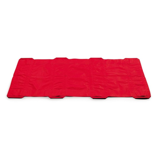[M5119] First Aid Only Collapsible Fold-Up Stretcher, Red