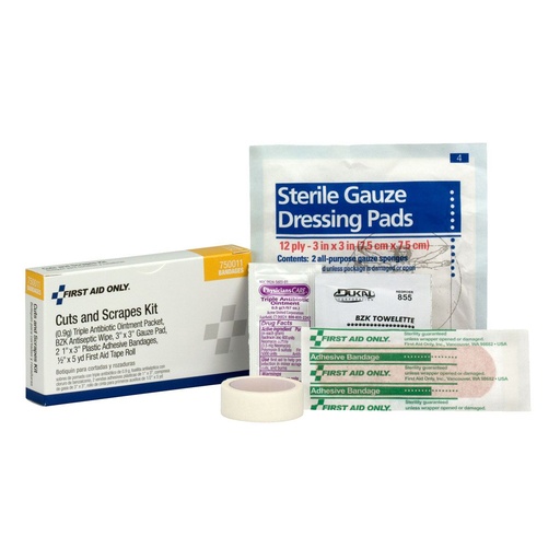 [750011] First Aid Only Cuts and Scrapes Kit