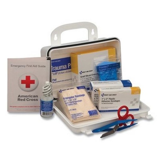 [6410] First Aid Only 10 Person ANSI Plus First Aid Kit with Plastic Case
