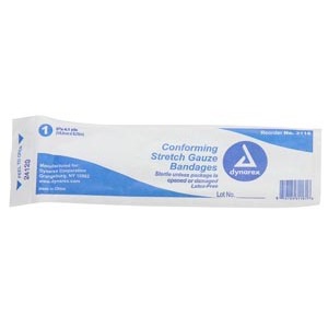 [5-900] First Aid Only/Acme United Corporation Sterile Stretch Gauze, 6"x4yd, 1/bx
