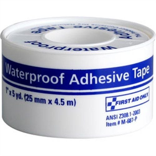 [M686-P] First Aid Only 1/2 inch x 10 Yd. Waterproof First Aid Tape Roll