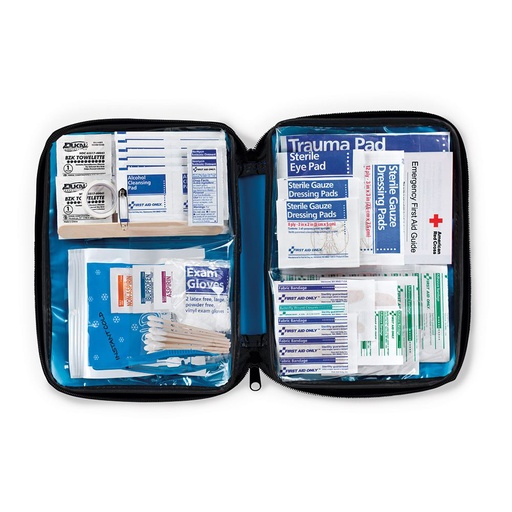 [FAO-428] First Aid Only 130 Piece Home and Office First Aid Kit with Fabric Case