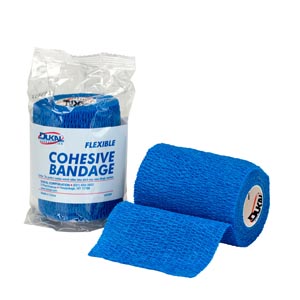 [5-933] First Aid Only/Acme United Corporation Self-Adhering Wrap, Blue Color, 3"x5yd