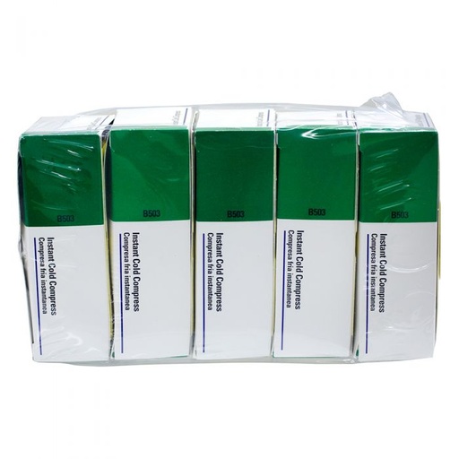 [B503-5] First Aid Only 4 inch x 5 inch Instant Cold Compress, 5/Case