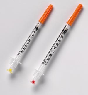 [15221] Retractable Technologies, Inc Safety Syringe, Insulin, 0.5ml, 30G x 1/2", U-100