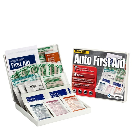 [FAO-310] First Aid Only 27 Piece Auto First Aid Kit with Plastic Case
