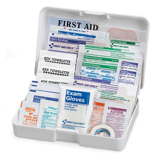 [FAO-320] First Aid Only 40 Piece Auto First Aid Kit with Plastic Case