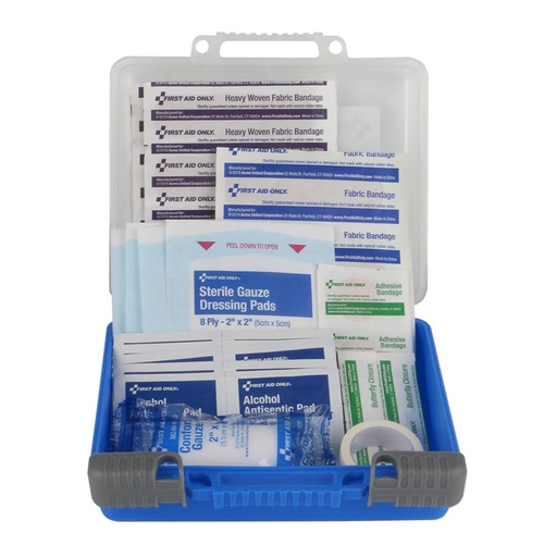 [59696] First Aid Only Everyday Essentials First Aid Kit with Plastic Case