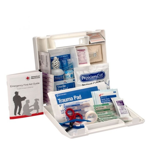 [223-U/FAO] First Aid Only 25 Person First Aid Kit with Plastic Case and Divider