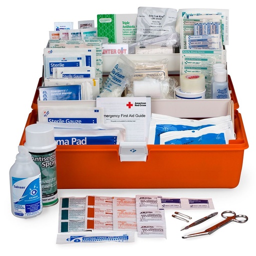 [FA-504] First Aid Only Large First Responder First Aid Kit with Plastic Case
