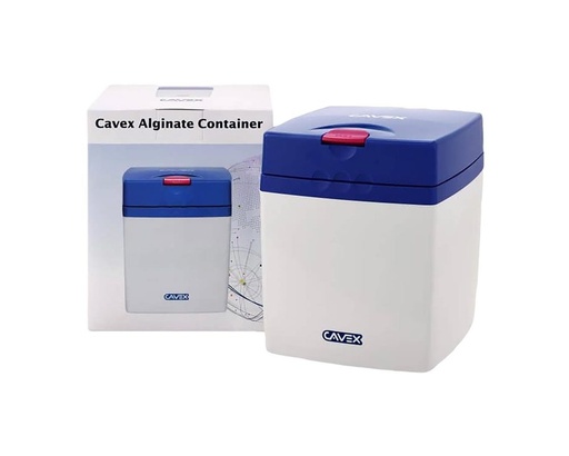 [AT240] Alginate Storage Container, Blue, Includes: Powder Scoop & Measuring Cup, 1/bx