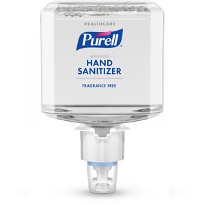 [5051-02] Healthcare Advanced Hand Sanitizer Gentle & Free Foam, 1200 ml, Clear, 2/cs