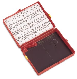 [31142493] Needle Counter 1820, Foam Block, 20/40 Count/ Capacity, Single Black Magnet