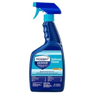 [8218230120] Microban Sanitizing, RTU, Bathroom Cleaner, 32oz (80 cs/plt)