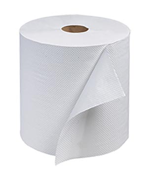 [214404] Hand Towel Roll, Advanced, White, 1-Ply, H21, 1000ft, 7.9" x 7.8", 6 rl/cs