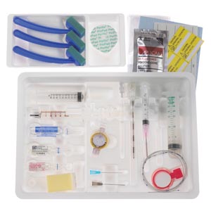 [332080] Continuous Epidural Tray, 17G x 3½" Winged Tuohy Needle & 19G Springwood Open Tip Catheter