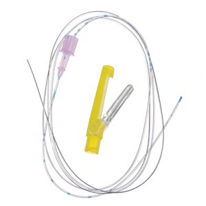 [333520] Polyamide Catheter, 20G x 100 cm, Open Tip, Catheter Connector & Threading Assist Guide