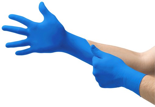 [313029070] Exam Glove, Nitrile, Standard Cuff, Small, Powder-Free, Royal Blue, Latex-Free (LF)