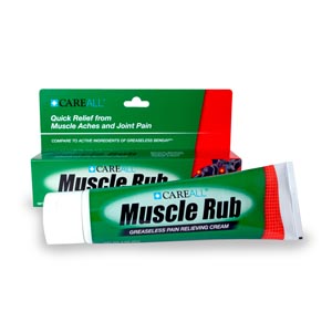 [MUS3] New World Imports Muscle Rub, 3 oz, 10% Menthol, 15% Methyl Salicylate, 72/cs