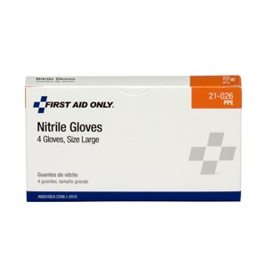 [21-026-001] First Aid Only/Acme United Corporation Nitrile Exam Gloves