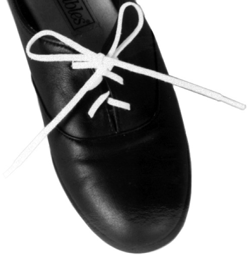 [31515] Kinsman Enterprises, Inc. Shoe Laces, Black, 3/16" x 24", 2 pr/pk