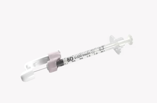 [305935] BD, Safety-Glide Insulin Syringes 13mm x 29G 3/10 mL