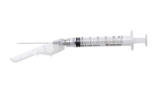 [SG3-03L2238] Terumo Medical Corp. Safety Needle with 3cc Syringe, 22G x 1½"