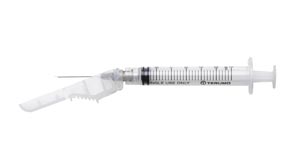 [SG3-03L2225] Terumo Medical Corp. Safety Needle with 3cc Syringe, 22G x 1"