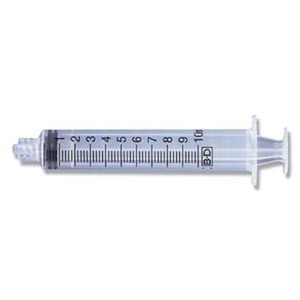 [309695] BD Luer-Lok Tip Control Syringe, 10mL, 25/bx