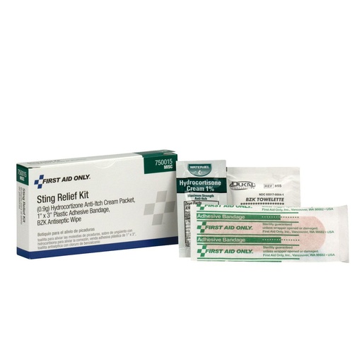 [750015] First Aid Only Sting Relief Kit