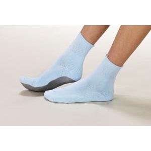 [80406] Albahealth, LLC Footwear, Adult X-Large, Flexible Sole, Grey, 48 pr/cs