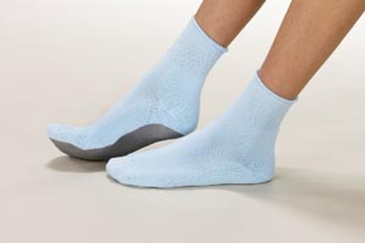 [80403] Albahealth, LLC Footwear, Adult Medium, Flexible Sole, Blue, 48 pr/cs