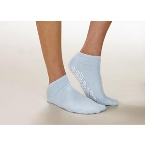 [80106] Albahealth, LLC Adult Slippers, X-Large, Grey (70 cs/plt)