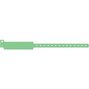 [203] Medical ID Solutions Wristband, Adult, Write-On Vinyl, Green