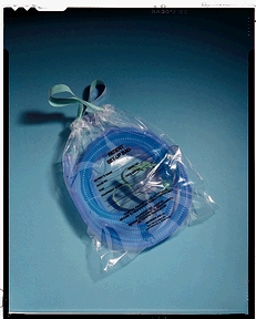 [50-30] Patient Bag, Clear, Plastic Draw Tape, 12" x 16" (Printed Message)